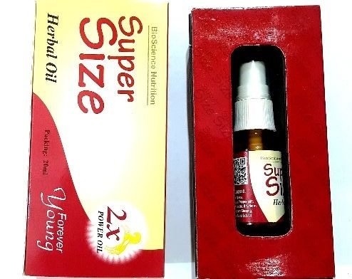 Herbal Oil Super Size for penis enlargement