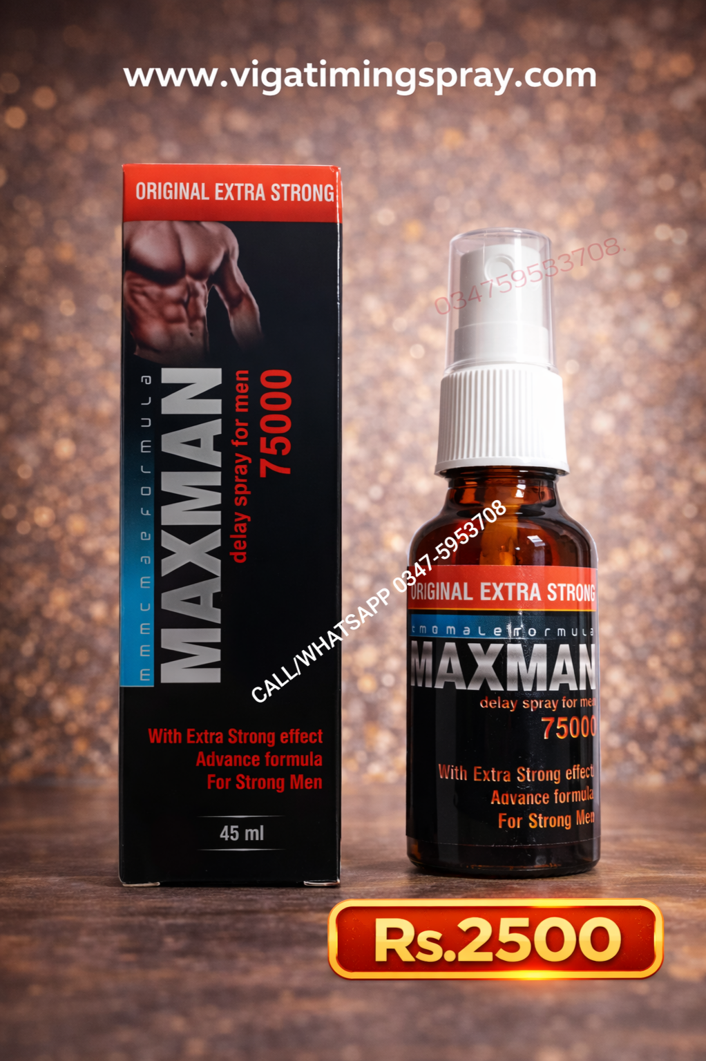 Max-man 75000 Delay Spray