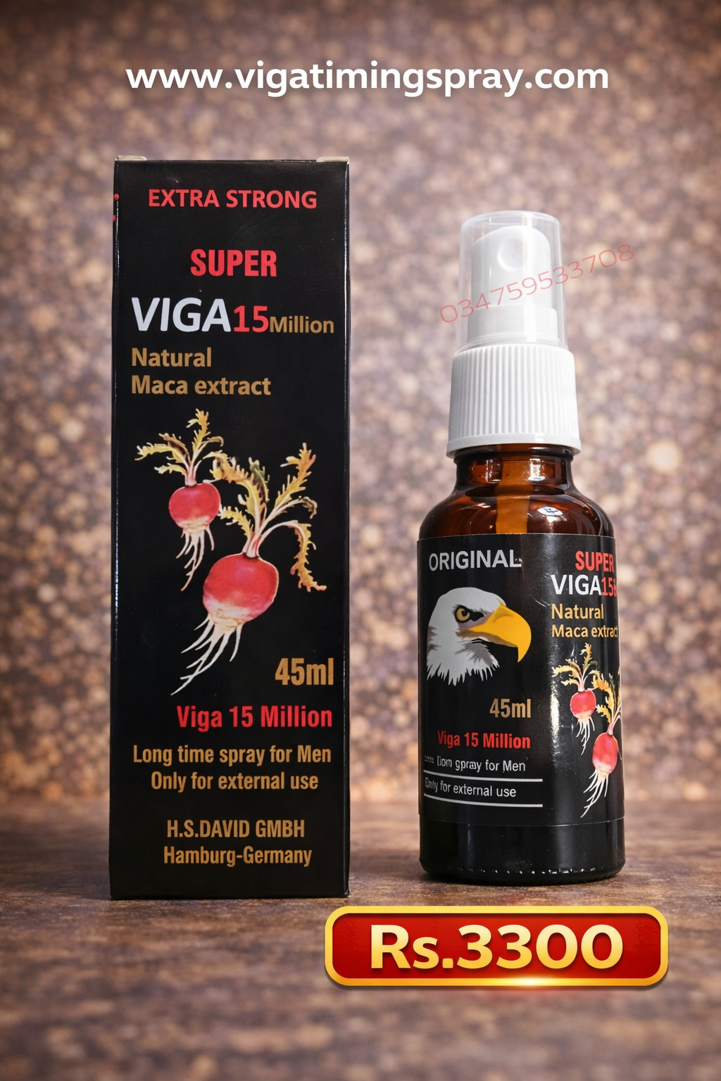 Male Delay Spray | Viga 15 Million Strong Spray